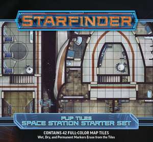 Starfinder Flip-Tiles: Space Station Starter Set de Paizo Publishing