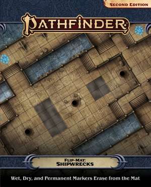 Pathfinder Flip-Mat: Shipwrecks de Jason Engle