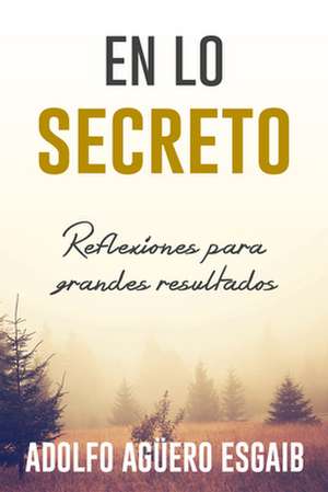 En Lo Secreto: Reflexiones Para Grandes Resultados de Adolfo Aguero Esgaib