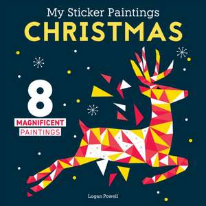 My Sticker Paintings: Christmas de Logan Powell