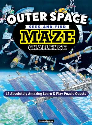 Outer Space Seek-And-Find Maze Challenge de Gentaro Kagawa