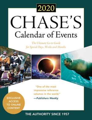 Chase's Calendar of Events 2020 de of Chase's Editors