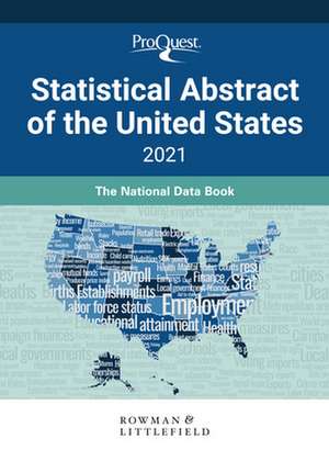 PROQUEST STATISTICAL ABSTRACT de Bernan Press