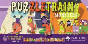 Puzzletrain: Monsters 26-Piece Puzzle de Susanna Covelli