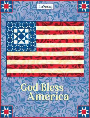 God Bless America Lined Journal de Jim Shore