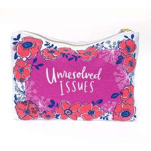 Em & Friends Unresolved Issues Canvas Pouch