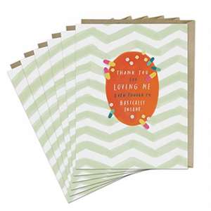 6-Pack Emily McDowell & Friends Thank You For Loving Me Card