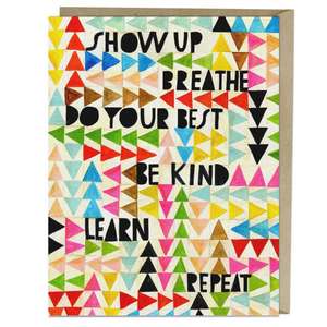 6-Pack Lisa Congdon for Emily McDowell & Friends Women Show Up, Breathe Card