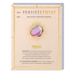 6-Pack Emily McDowell & Friends Persistethyst Fantasy Stone Cards de Emily McDowell & Friends