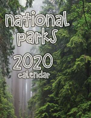 National Parks 2020 Calendar de Wall