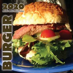 Burger 2020 Mini Wall Calendar de Wall Publishing