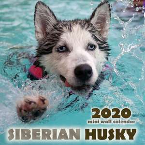 The Siberian Husky 2020 Mini Wall Calendar de Over the Wall Dogs