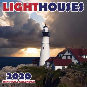 Lighthouses 2020 Mini Wall Calendar de Wall Craft Calendars