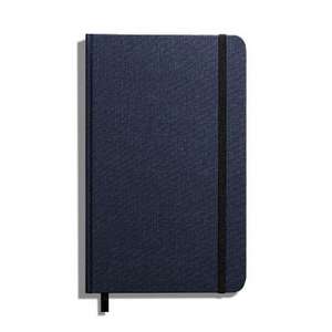 Shinola Journal, HardLinen, Grid, Navy (5.25x8.25) de Shinola