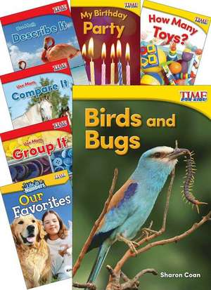 Time for Kids Math Grade K: 7-Book Set de Multiple Authors