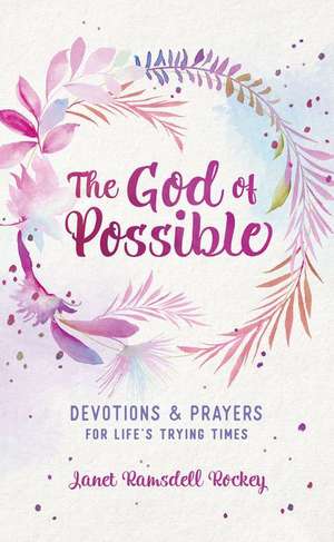 The God of Possible: Devotions and Prayers for Life's Trying Times de Janet Ramsdell Rockey