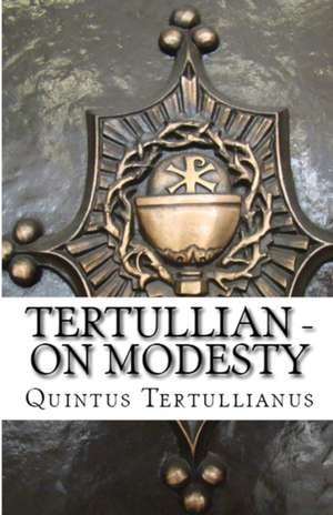 On Modesty de Tertullian