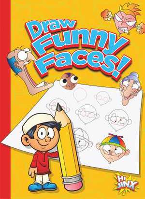 Draw Funny Faces! de Luke Colins