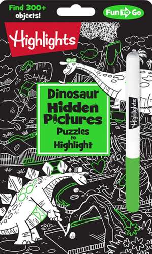 Dinosaur Hidden Pictures Puzzles to Highlight de Highlights