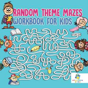 Random Theme Mazes Workbook for Kids de Educando Kids