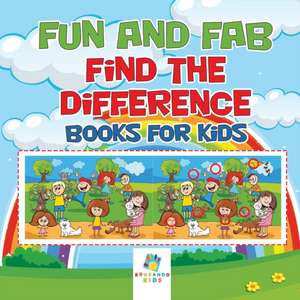 Fun and Fab Find the Difference Books for Kids de Educando Kids