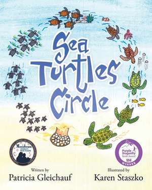 Sea Turtles Circle de Patricia Gleichauf