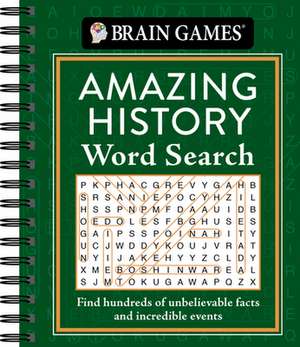 Brain Games - Amazing History Word Search de Publications International Ltd