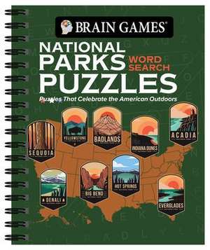 Brain Games - National Parks Word Search Puzzles de Publications International Ltd