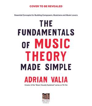 Music Theory Made Simple de Adrian Valia