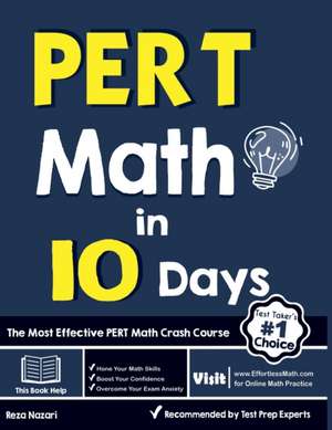 PERT Math in 10 Days de Reza Nazari