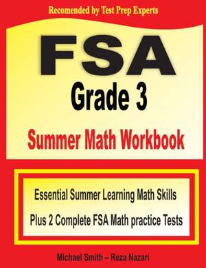 FSA Grade 3 Summer Math Workbook de Michael Smith