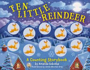 Ten Little Reindeer: A Magical Counting Storybook de Amanda Sobotka