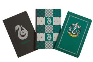 Harry Potter: Slytherin Pocket Notebook Collection (Set of 3) de Insight Editions