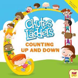 Chutes and Ladders: Counting Up and Down: (Hasbro Board Game Books, Preschool Math, Numbers, Pull-The-Tab Book) de Insight Kids