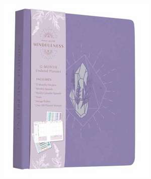 Mindfulness 12-Month Undated Planner de Insights