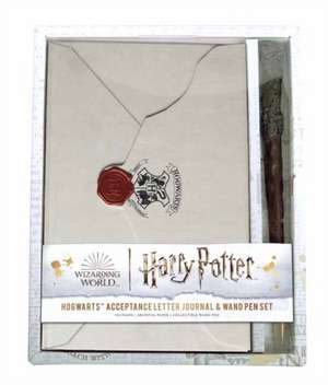 Harry Potter: Hogwarts Acceptance Letter Journal and Wand Pen Set de Insights