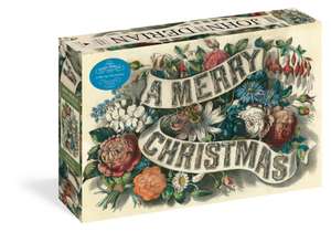 John Derian Paper Goods: Merry Christmas 1,000-Piece Puzzle de John Derian