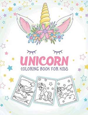 Unicorn Coloring Book de Patricia Larson