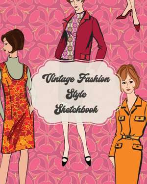 Vintage Fashion Style Sketchbook de Patricia Larson