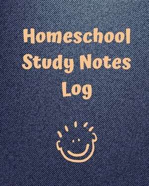 Homeschool Study Notes Log de Paige Cooper