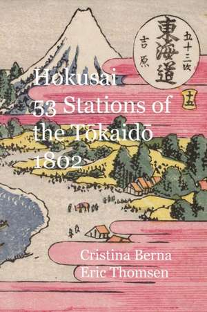 Hokusai 53 Stations of the Tokaido 1802 de Cristina Berna