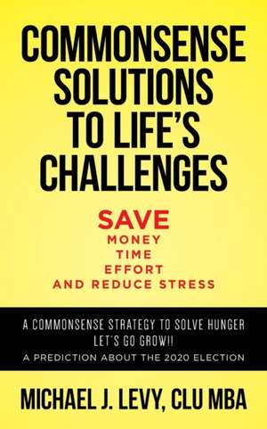 Commonsense Solutions to Life's Challenges de Michael J Levy