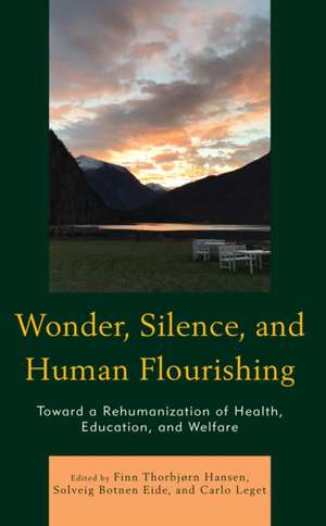 Wonder, Silence, and Human Flourishing de Solveig Botnen Eide