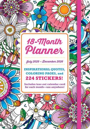 2026 Coloring Planner de Editors of Thunder Bay Press