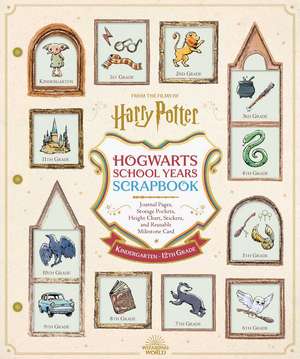 Harry Potter School Years Scrapbook de Editors of Thunder Bay Press