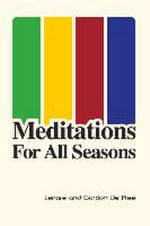 Meditations for All Seasons de Lenore De Pree