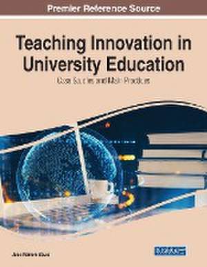 Teaching Innovation in University Education de Jose Ramon Saura