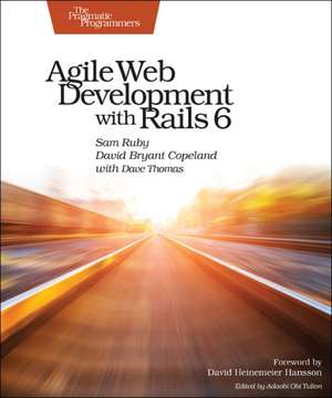 Agile Web Development with Rails 6 de Sam Ruby