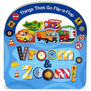 Vroom & Zoom Flip-A-Flap de Rose Partridge