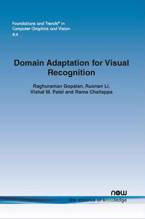 Domain Adaptation for Visual Recognition de Raghuraman Gopalan